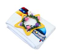 Tofficu Chic Milestone Blanket Photography Backdrop Soft Comfortable Photo Props for Newborns for Memorable Moments Growth Tracking