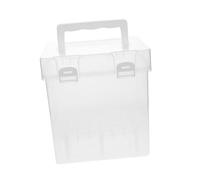 Tofficu Compartment Plastic Storage Box Closure Portable Marker Carry Case for Artists for Outdoor Sketching and Easy Identification