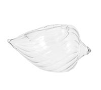 Tofficu Conch Wine Glass Shell Design Reusable Glass Mug for Seaside Celebrations and Cocktail Events