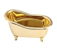 Tofficu Cosmetics Storage Holder Bathtub Makeup Holder 7.5x5x3inch Creative Fashionable Abs Easy to Store Useful Lipstick Makeup Brush Organizer for Dresser Office