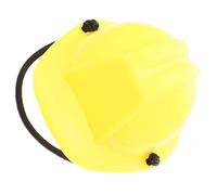Tofficu Creative Pet Helmet for Reptiles and Lizards, Yellow Plastic Hard Hat with Safety Features, Easy to Wear, Festival and Photo Prop Accessory