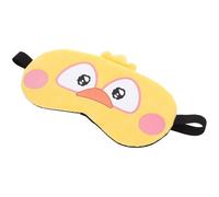 Tofficu Cute Cartoon Sleep Mask with Chick Pattern for Men Women, Breathable Light Blocking Eye Patch for Travel and Daily Use, Comfortable Soft Sleeping Mask for Teens