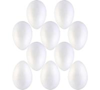 Tofficu Diy Easter Egg Painting Toys 10pcs Foam Egg Models Craft Easter Decorations
