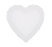 Tofficu DIY Stretched Canvas Frame Cotton Blank Art Board for Oil Acrylic Watercolor Painting Heart-Shaped Texture Canvas Drawing Frame Suitable for Various Painting Materials and Creative