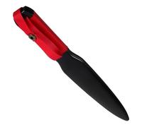 Tofficu Dog Break Stick Training Bar Tool for Large Breeds, Red Handle and Lanyard, Sturdy Chew Toy for Aggressive Dogs Outdoor Training and Behavior Management