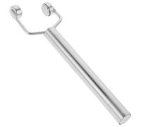 Tofficu Double-ended Cat Eye Gel Nail Polish Magnet Stick Silver Large Cylindrical Nail Tools for Magnetic Cat Eye Effect Thickened Multi-function Magnet for Salon and DIY Use