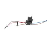 Tofficu Drill Push with Electric Speeds, Adjustment Easy Installation V 16a Lithium Battery Trigger Button for Black Plastic Replacement Part for Power Tools