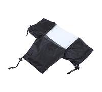 Tofficu DSLR Camera Rain Cover Sleeve Dustproof Protector for Harsh Weather Easy Access Tripod Compatible Black Raincoat for Cameras Flashes Lenses