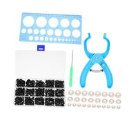 Tofficu Durable Safety Eye Tool for Crocheting Amigurumi and Stuffed Animals High Strength Construction for Precise Attachment Portable Auxiliary Plier for Efficient Making