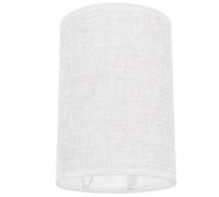 Tofficu E27 White Cylinder Lampshade 7.87X5.51 Inch Fabric Drum Light Shade Elegant Soft Light Diffuser for Bedside Table Floor Lamps Cover Living Bedroom Dining Room