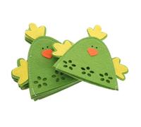 Tofficu Easter Party Supplies 4pcs Decorative Egg Covers Easter Chick Shaped Storage Bags Spring Decorations
