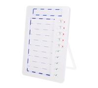 Tofficu Erasable Teens Chore Chart with Pen Portable DIY Reminder Board for Rewards Planning Daily Schedule Management Encourages Responsibility and Positive Behavior