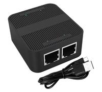Tofficu Ethernet Splitter to Adapter Connector Network Splitter for Home Office Use High Speed Transmission Up to Mbps Expand Network Ports Efficiently Reliable Ethernet Coupler for