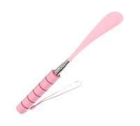 Tofficu Extendable Portable Shoe Horn for Men and Women with Stainless Steel and Plastic Construction, Telescopic Long Handle for Easy Use with Boots and Shoes, for Seniors and Daily Use