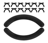 Tofficu Eyelash Curler Refill Pads Flexible Replacement Cushions Black Rubber 144pcs with High Elasticity and Sleek Invisible Look for Lashes and Eyelash Curlers, for Daily Makeup