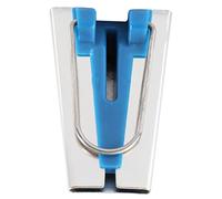 Tofficu Fabric Bias Tape Maker Kit Blue Precision Folding Tool for Sewing Quilting Crafts Easy DIY Bias Binding Maker for Dressmaking and Fabric Tape Sewing