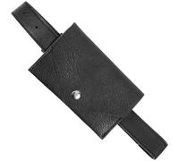 Tofficu Fanny Pack for Small Belt Bag Multi-Functional Design Comfortable Artificial Leather Black Stylish Versatile Waist Bag for Running Sport