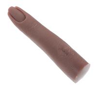 Tofficu Finger Nails with Practice Flexible Silicone Nail Reusable Model Design for Acrylic, Realistic and Lifelike Fingernail Suitable for Professional Use and Beginners