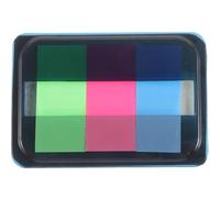 Tofficu Fluorescent Knowledge Posts 60 Pcs Neon Sticky Tabs 3 Bright Colors Writable Index Flags for Office Study Note Organizing 3.15X2.17 Inch