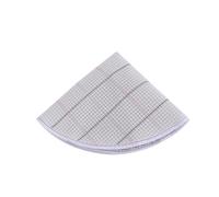 Tofficu Foldable White Polyester DIY Carpet Embroidery Cloth Sturdy Multi-purpose Carpet Cloth Base for Creative Rug Making and DIY Embroidered Base Using Rag Rug Tool