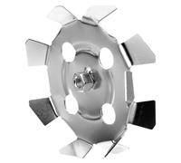 Tofficu Galvanized Iron Paint and Mud Mixer Attachment for Impact and Standard Drills Stirring Paddle Tool for Efficient Mixing of Plaster Grout and Paint User Friendly Design for Easy