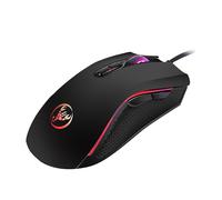 Tofficu Gaming Mouse Wired Rgb Backlit Adjustable Dpi Four-level Multi-function Computer Mouse for Players Black Shell Suitable for Pc and Laptop