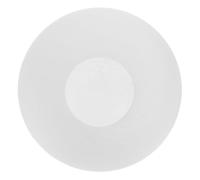 Tofficu Glass Lampshade Replacement Shades Light Ceiling Modern Design Bulb Shade Decorative Globes Globe Lamp for Hanging Lampshades Cream Spheres Pendant White
