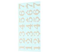 Tofficu Gold Embossed Musical Note Stickers with Self-Adhesive Feature on Coffee Paper, Crafted for Handpan and Violin Use in Music Teaching and Personal Crafts