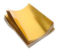 Tofficu Gold Foil Sheets for Paper Ingots 1000Pcs Metallic Foil Paper Sacrificial Supplies for Ancestor Worship Qingming Festival Tomb-Sweeping Day