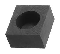 Tofficu Graphite Crucible 1.5ml Small Melting Pot for Gold Silver Smelting with Rectangular Oil Groove 24x22x12mm Metal Refining Jewelry Casting Mold for Precious Metals