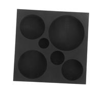 Tofficu Graphite Ingot Mold Six Casting Crucible for Gold Silver Copper Brass Aluminum Metal Melting Refining with High Heat Resistance and Chemical Stability for Jewelry Making and Bar