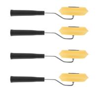 Tofficu Handheld Tool Corner Paint Roller for Precise Painting 4pcs with Ergonomic Handle for Even Paint Application and High-Density Sponge Material in Bathroom and Home Corners