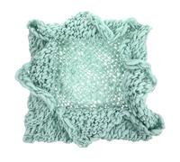 Tofficu Handmade Woolen Blanket for Newborn Photography Unisex Milestone Blanket Swaddle for Boys Grows Months