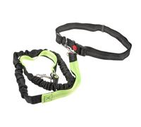 Tofficu Hands Free Dog Running Waist Leash for Small and Medium Dogs with Retractable Polyester Rope and Reflective Stitching, Adjustable Belt for Early Morning Walks and Travelling