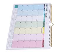Tofficu Hanging Wall Calendar Planner Academic Year Vertical Wall Planning Calendar with Global Holidays Thick Paper for Home Office Organization