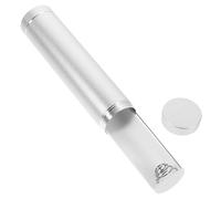 Tofficu Hidden Cash Portable Secret Money Container with Power Bank Design Discreet Storage Compartment for Coins Keys Valuables and Medication Silver Concealed Organizer Safe for Home and