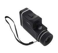 Tofficu High Definition with Fine Tuning and Precise Aiming Night Monocular 10x30 Zoom Black Plastic and Optical Glass Infrared Monocular, Handheld Night Goggles for Children Educational