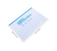 Tofficu Inventory Log Book Horizontal Ledger for Warehouse Stock Control and Financial Tracking Business Financial Tracker Notebook with Clear Layout for Accurate Inventory and Expense
