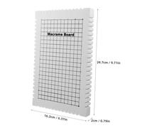 Tofficu Kumihimo Braiding Disk Foam DIY Craft Tool Lightweight Weaving Board for Thread Bracelets and Cord Jewellery Making Compatible with Embroidery Floss