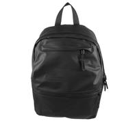 Tofficu Large Capacity Laptop Backpack for Teenagers with Breathable and Wearable Nylon Shoulder Straps, Black Computer Storage Bag Suitable for Picnic and Trip