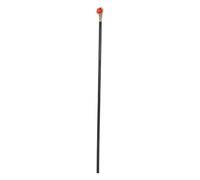 Tofficu Lightweight Plastic Scepter with Safe Rounded Edges and Smooth Burrfree Surface, Red Halloween Party Witch Wand for Fantasy Cosplay and Classroom Performance