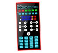 Tofficu Live Sound Card with Dual Dsp Noise Reduction Portable Phone Sound Mixer for Streaming and Broadcasting Professional Voice Changing Device for Audio and Easy Installation