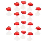 Tofficu Lovely Toe Dividers and Silicone Nail Art Toe Separators 16pcs Keep Them the Right Direction for Manicure Use for Nail Painting and Pedicure Care