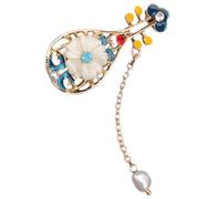 Tofficu Lute Brooch Pin for Clothes Alloy Music Brooch Stylish Secure Pin Back Classy Accessory for Women Casual Day around Town Special Occasion