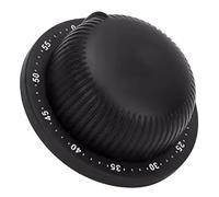 Tofficu Mechanical Kitchen Timer Magnetic Egg Timer for Teachers and Home Use Black Cap Time Management Reminder