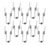 Tofficu Metal Double Torsion Springs Wear Resistant and Consistent Elasticity 10pcs for Curling Iron Replacement Suitable for Electric Curling Tools, for Home DIY Styling and Creating