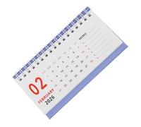 Tofficu Mini Desk Calendar Standing Flip Monthly Planner for Home Office School Small Desktop Pad Calendar with Thick Tear Resistant Elegant Design for Busy Schedules and Gift Giving