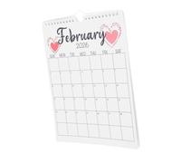 Tofficu Monthly Wall Calendar July to June Spiral Coil Academic Year Planner with Month View and Spacious Writing Space for Home Office Scheduling