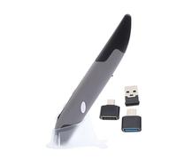 Tofficu Mouse Automatic with Wireless 4 PC Laptop Pen for 2.4g Keys Frequency Adjustable Stand, Plastic Material, 1600dpi Optical Sensor Hopping for Smooth Wireless Operation