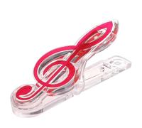 Tofficu Music Note Clips Piano Score Holder 10 Pieces Practical Clips for Securing Sheet Music and Documents Suitable for Practice and Performance